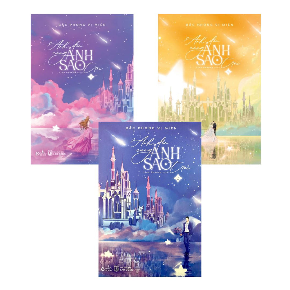 [Pre-order] Anh Đến Cùng Ánh Sao Trời (Ngôn Tình | Trọn Bộ 3 Tập)