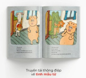 [Pre-order] Combo 4Q Ehon Tranh Truyện Bác Sĩ Anton - Phát triển tư duy EQ (từ 3 tuổi)