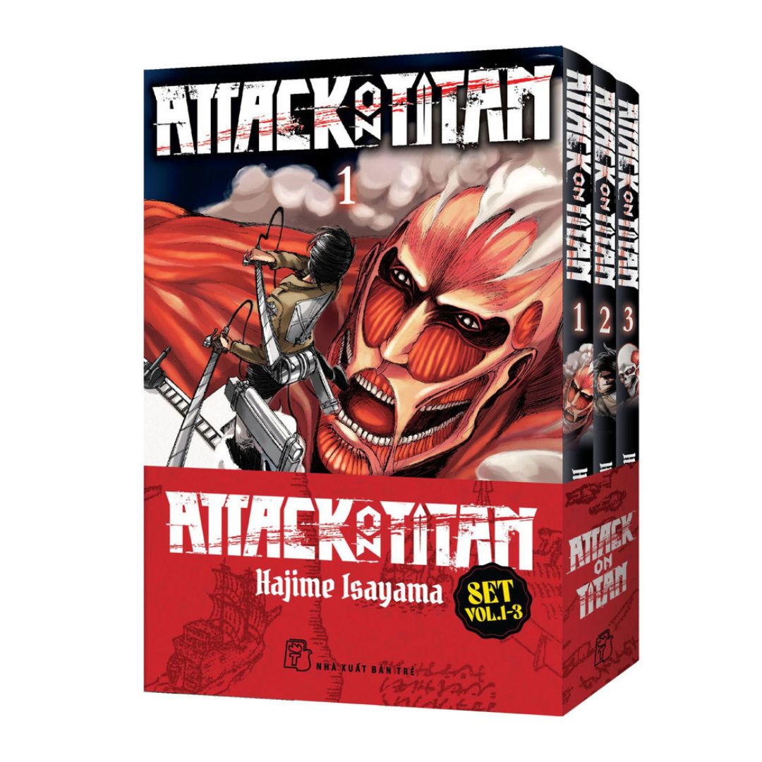 [Pre-order] Attack On Titan Tập 1-3 - Tặng Kèm Card PVC + Card Shikishi