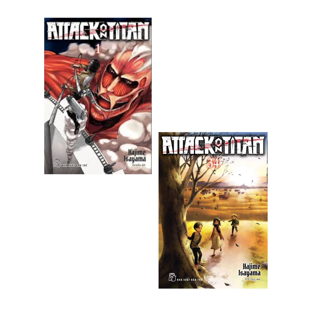 [Pre-order] Attack On Titan (Trọn Bộ 1-34)