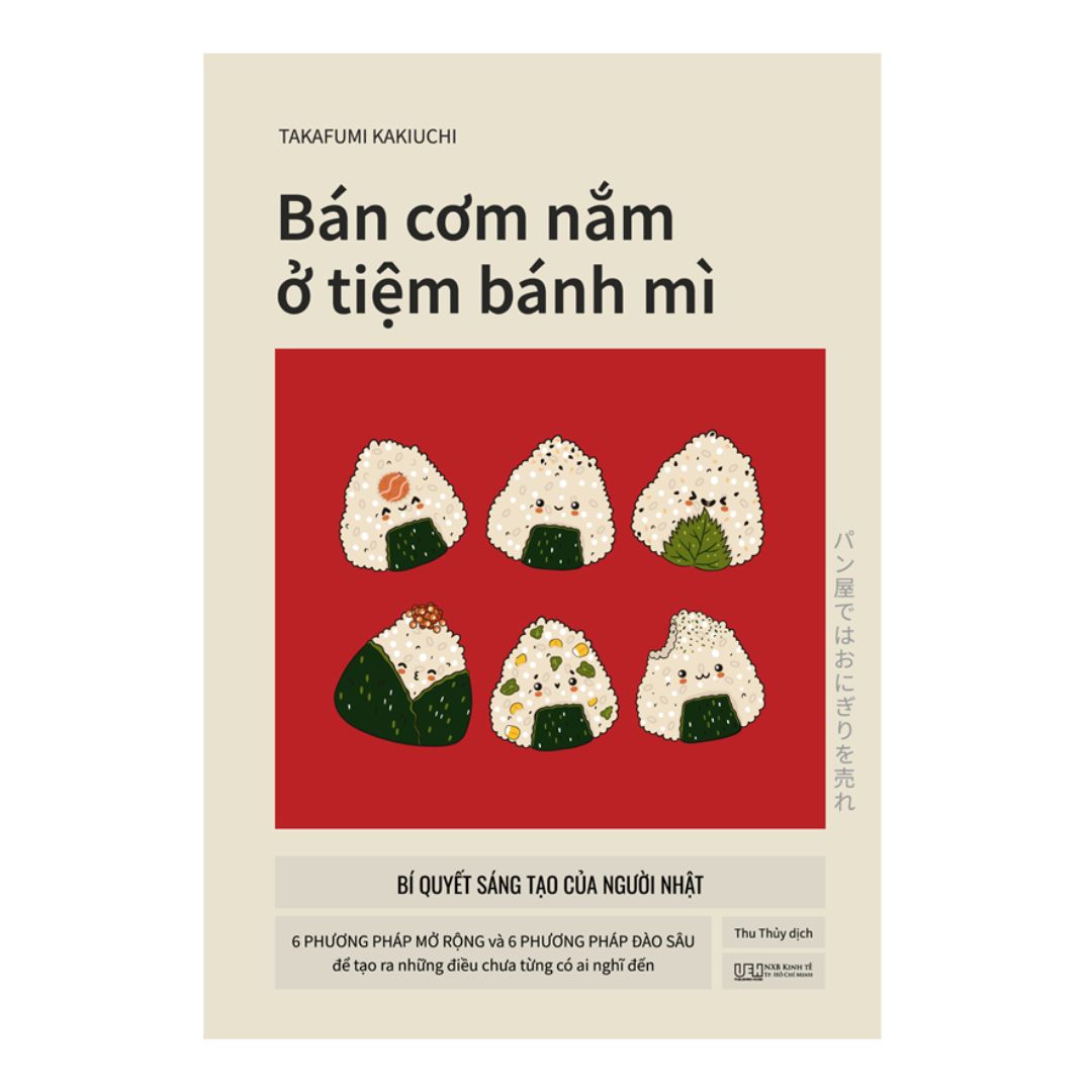 [Pre-order] Bán Cơm Nắm Ở Tiệm Bánh mì – Bí quyết sáng tạo của người Nhật