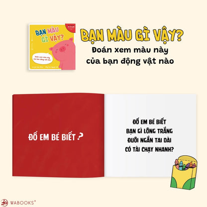 [Pre-order] Combo 4Q Ehon Bạn là ai vậy (Bé 0-3 tuổi)