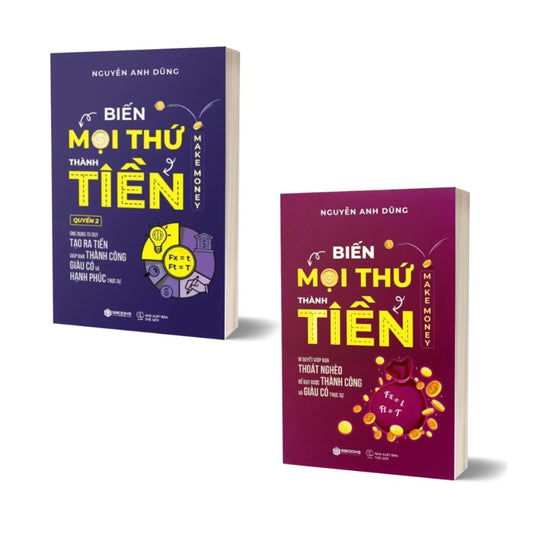 Combo Biến Mọi Thứ Thành Tiền (Quyển 1+2)