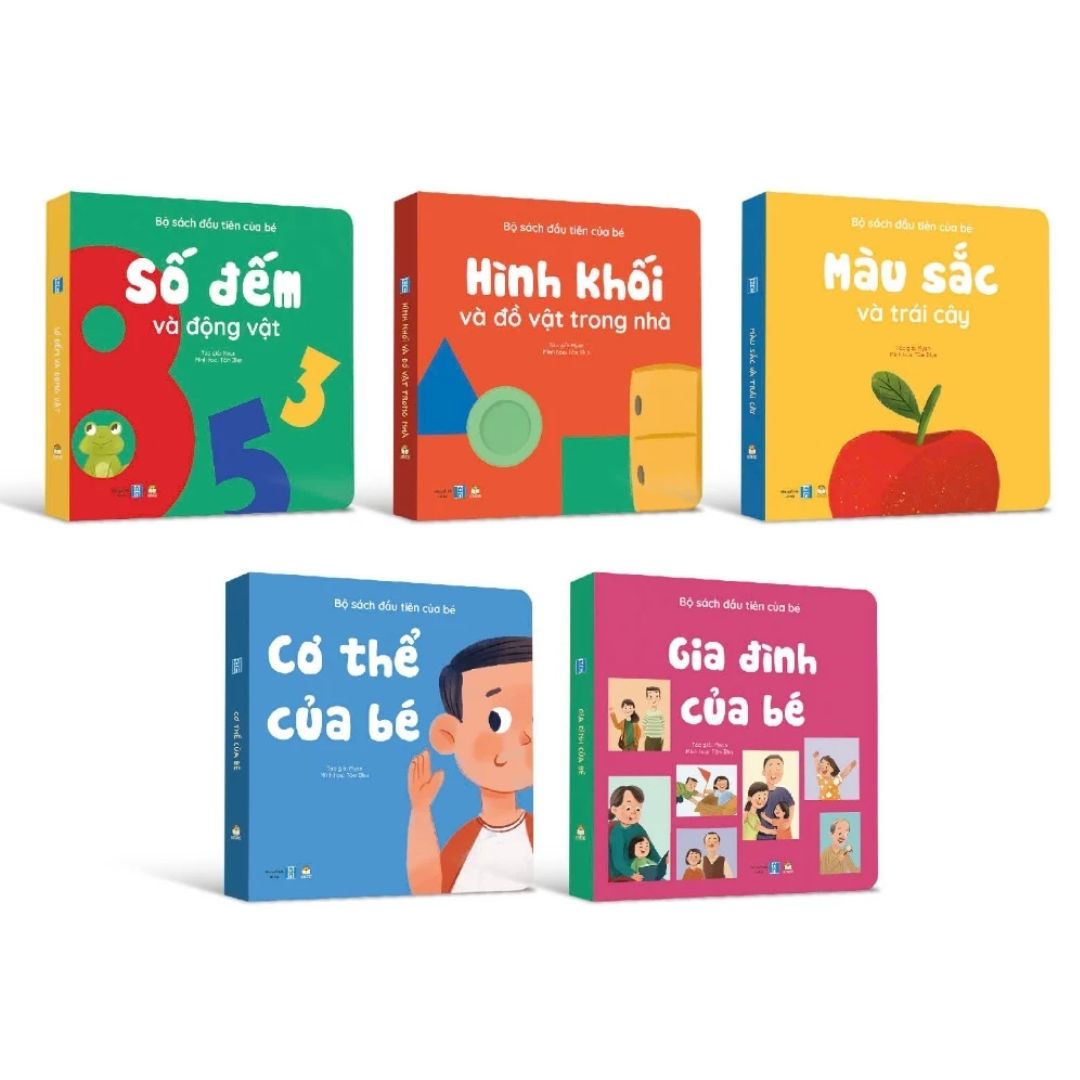 [Pre-order] Bộ Sách Đầu Tiên Của Bé - Tập Nói, Phát Triển Vốn Từ (0 - 3 tuổi)