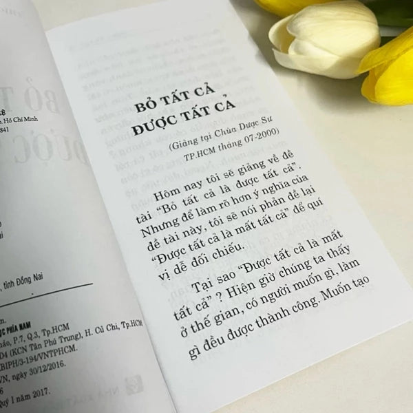 Bỏ Tất Cả, Được Tất Cả