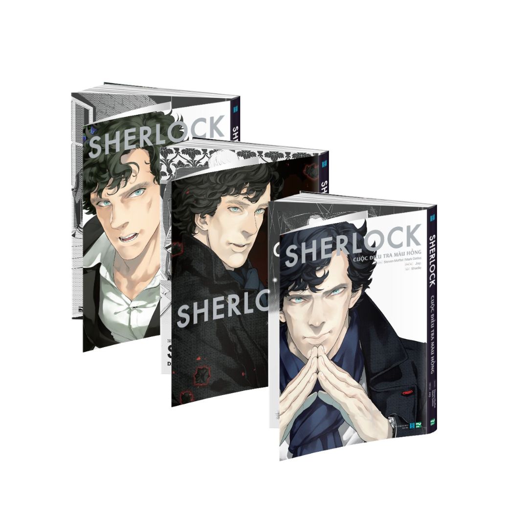 [Pre-order] Boxset Sherlock (Bộ 3 Tập | Manga)