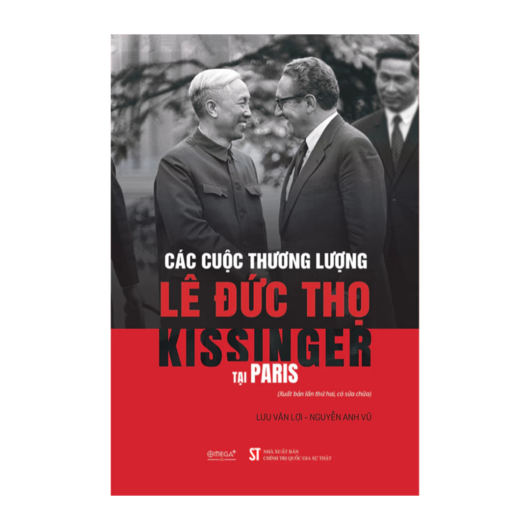 Các Cuộc Thương Lượng Lê Đức Thọ – Kissinger Tại Paris – Bìa sách
