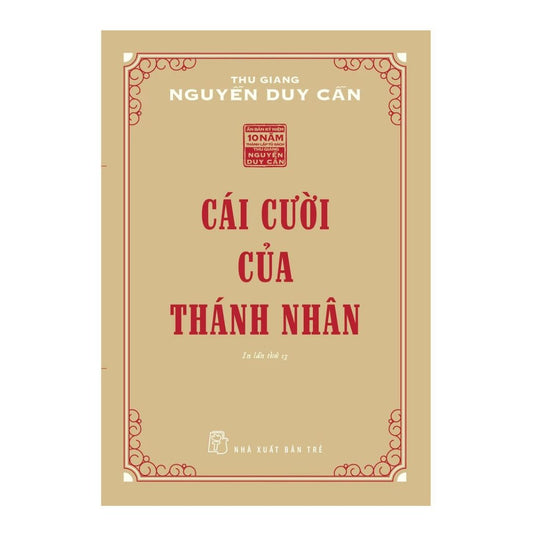 [Pre-order] Cái Cười Của Thánh Nhân