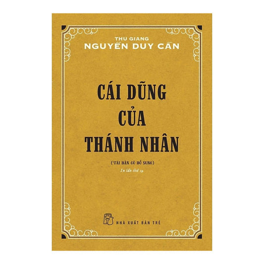 [Pre-order] Cái Dũng Của Thánh Nhân