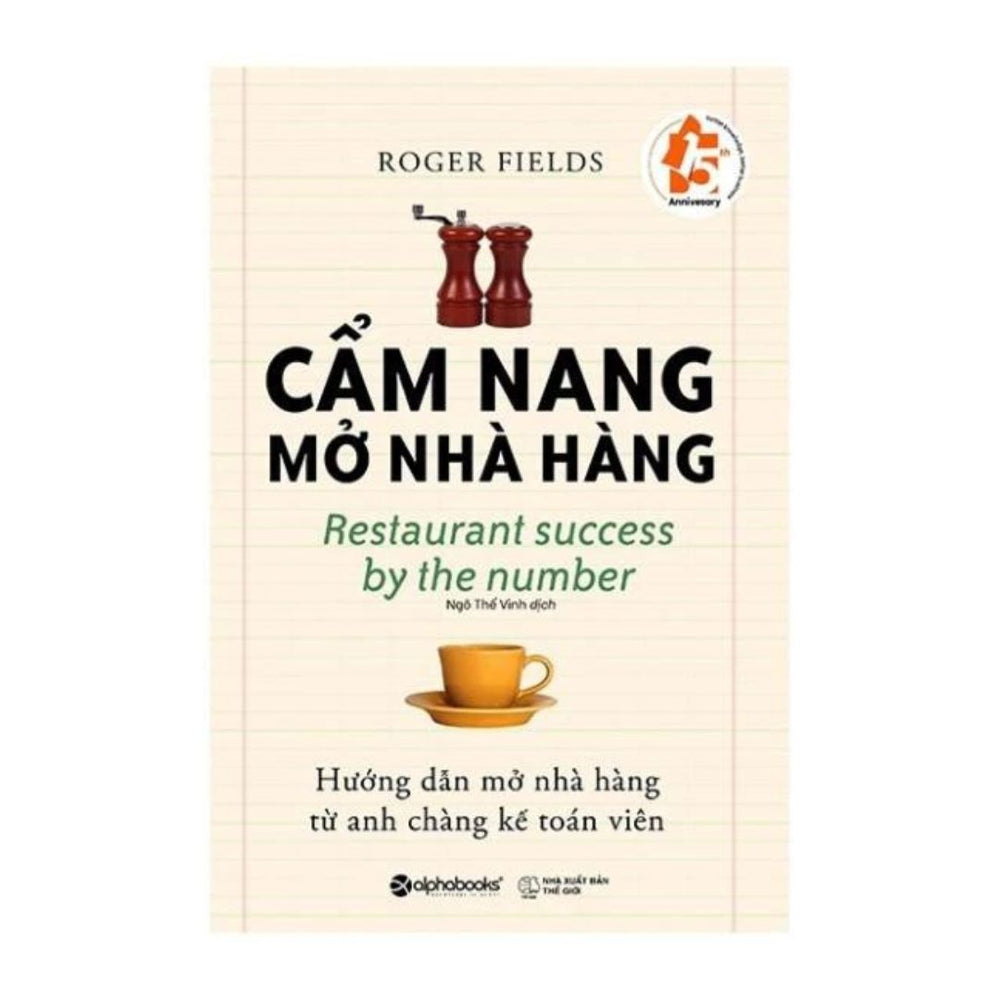 [Pre-order] Cẩm Nang Mở Nhà Hàng