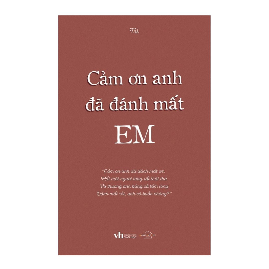 [Pre-order] Cảm Ơn Anh Đã Đánh Mất Em