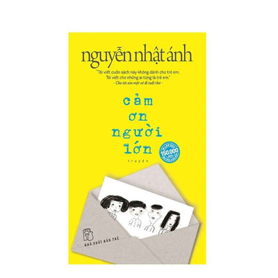 [Pre-order] Cảm Ơn Người Lớn (Bìa Mềm)