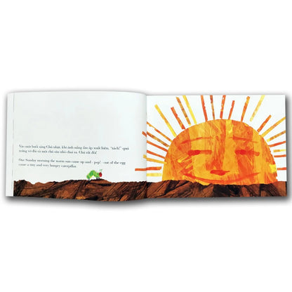 [Pre-order] Chú Sâu Háu Ăn - The Very Hungry Caterpillar (Ehon Song Ngữ cho bé từ 3-8 tuổi)