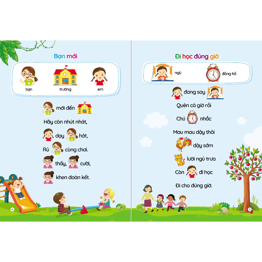 [Pre-order] Câu Đố, Thơ, Truyện, Đồng Dao Cho Bé Tập Nói, Tập Đọc (Bộ 4 Cuốn)