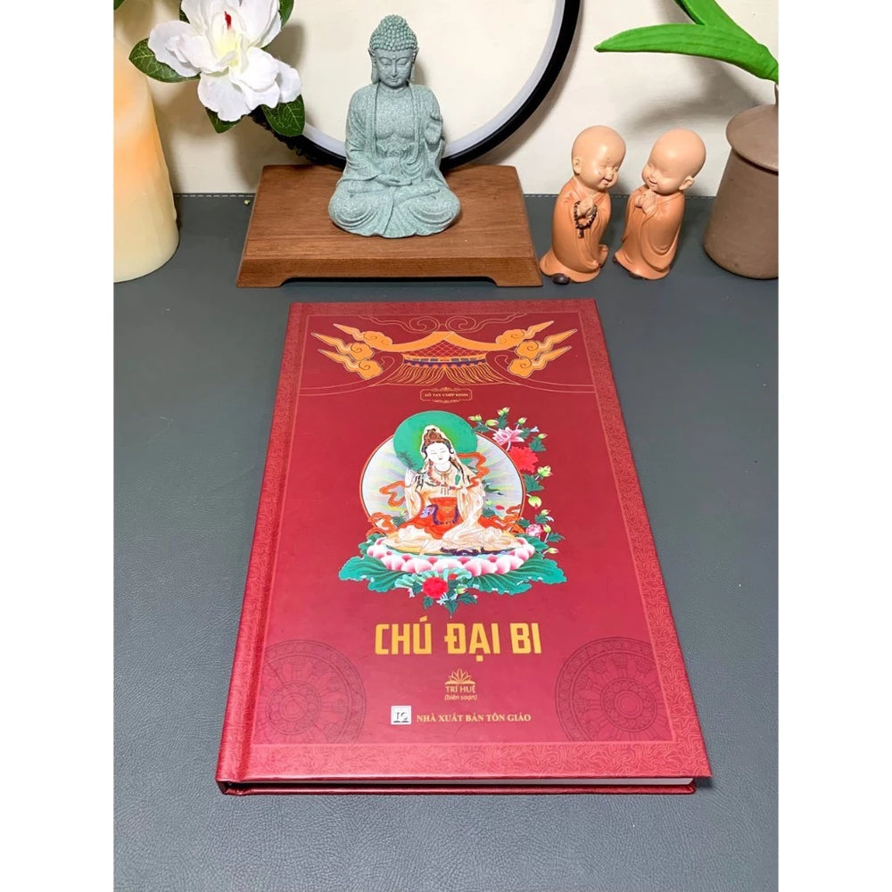 Sổ tay chép Chú Đại Bi chữ mờ (Phiên bản cao cấp bìa cứng)