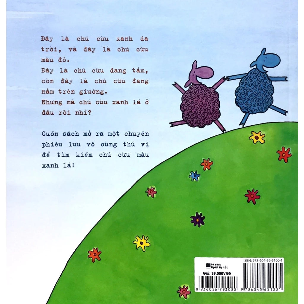 [Pre-order] Chú Cừu Xanh Lá Ở Đâu Rồi Nhỉ? (Song Ngữ Anh Việt)