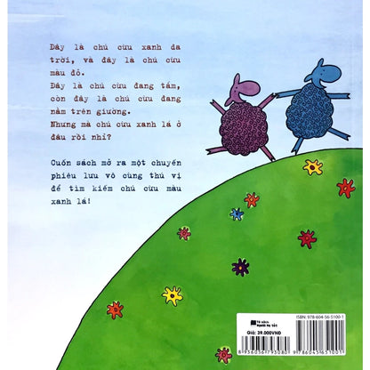 [Pre-order] Chú Cừu Xanh Lá Ở Đâu Rồi Nhỉ? (Song Ngữ Anh Việt)