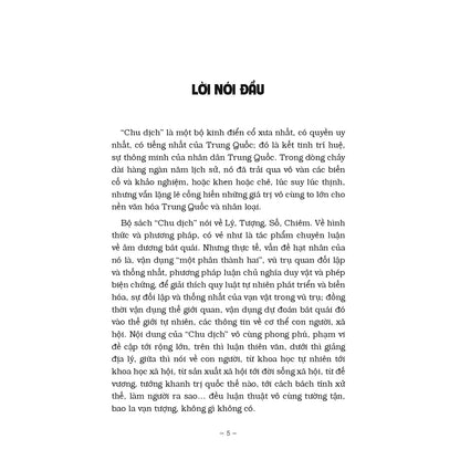 [Pre-order] Chu Dịch Với Dự Đoán Học (Bìa Cứng)