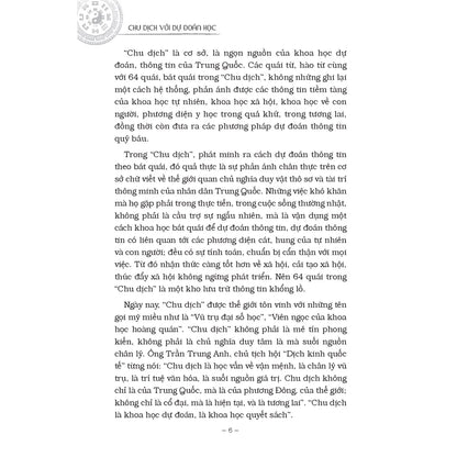 [Pre-order] Chu Dịch Với Dự Đoán Học (Bìa Cứng)