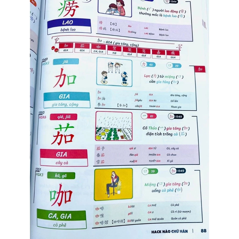 [Pre-order] Tiếng Trung 21 Ngày - Combo Hack Não 3000 Chữ Hán Tập 1+2+3