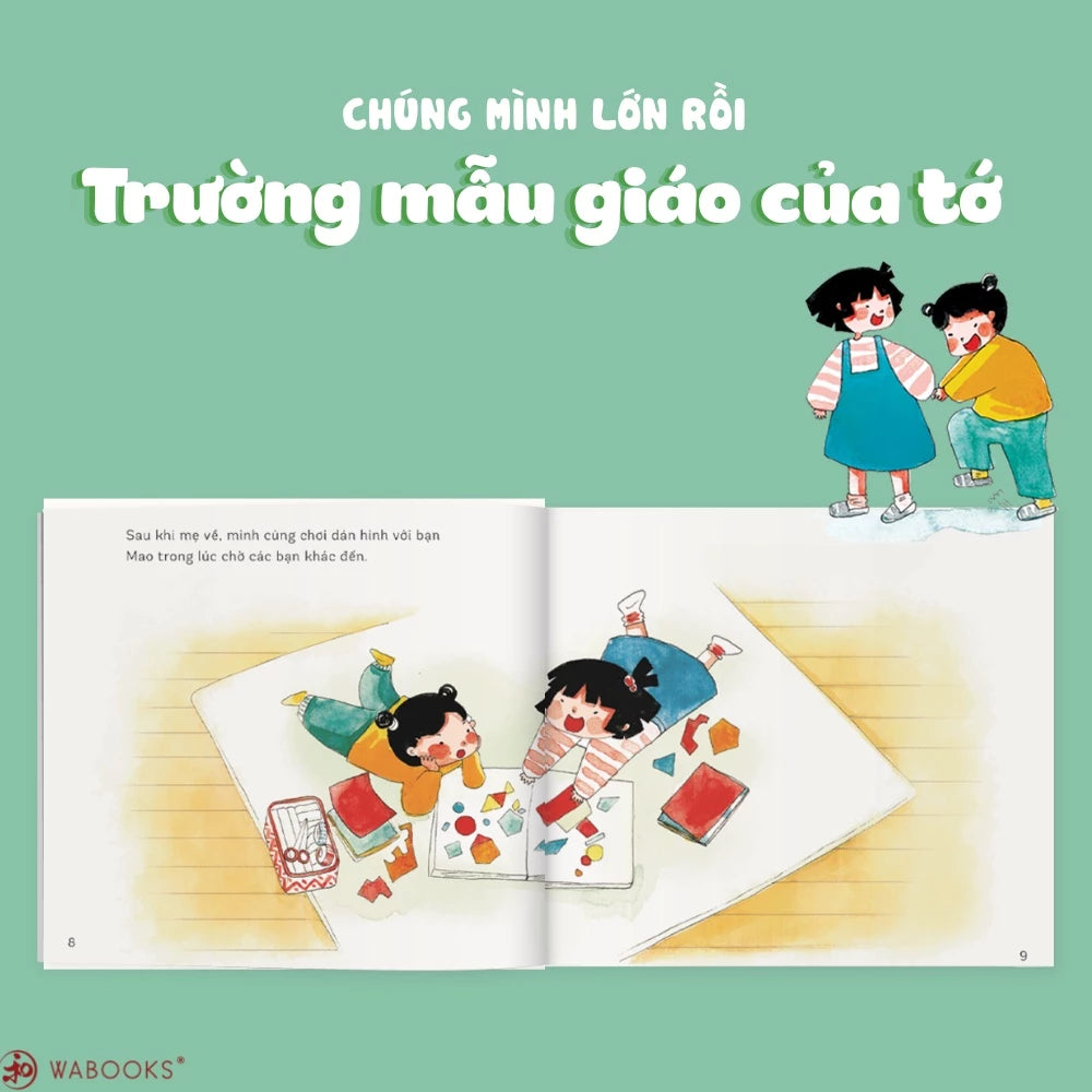 [Pre-order] Bộ 4Q Ehon Chúng Mình Lớn Rồi (Trẻ 3-6 Tuổi)