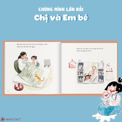 [Pre-order] Bộ 4Q Ehon Chúng Mình Lớn Rồi (Trẻ 3-6 Tuổi)