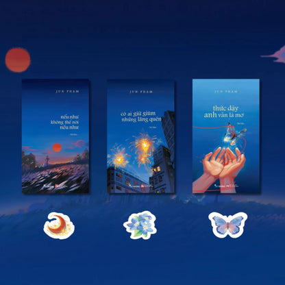 Combo 3Q Jun Phạm: Nếu Như Không Thể Nói Nếu Như + Có Ai Giữ Giùm Những Lãng Quên + Thức Dậy Anh Vẫn Là Mơ