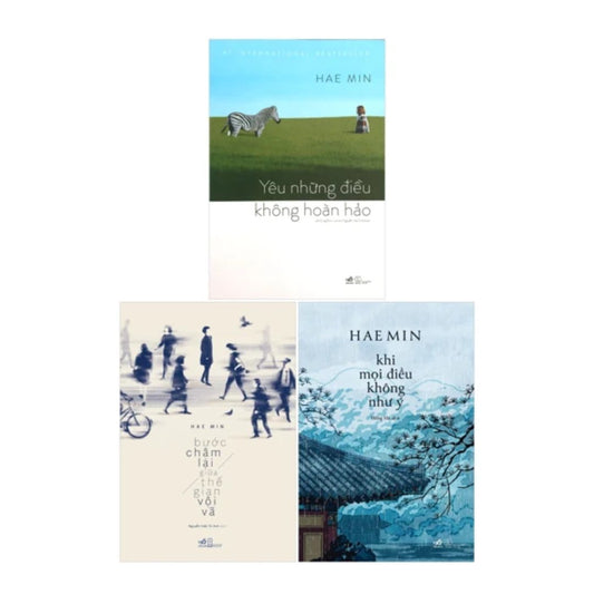 Combo Yêu Những Điều Không Hoàn Hảo + Bước Chậm Lại Giữa Thế Gian Vội Vã + Khi Mọi Điều Không Như Ý
