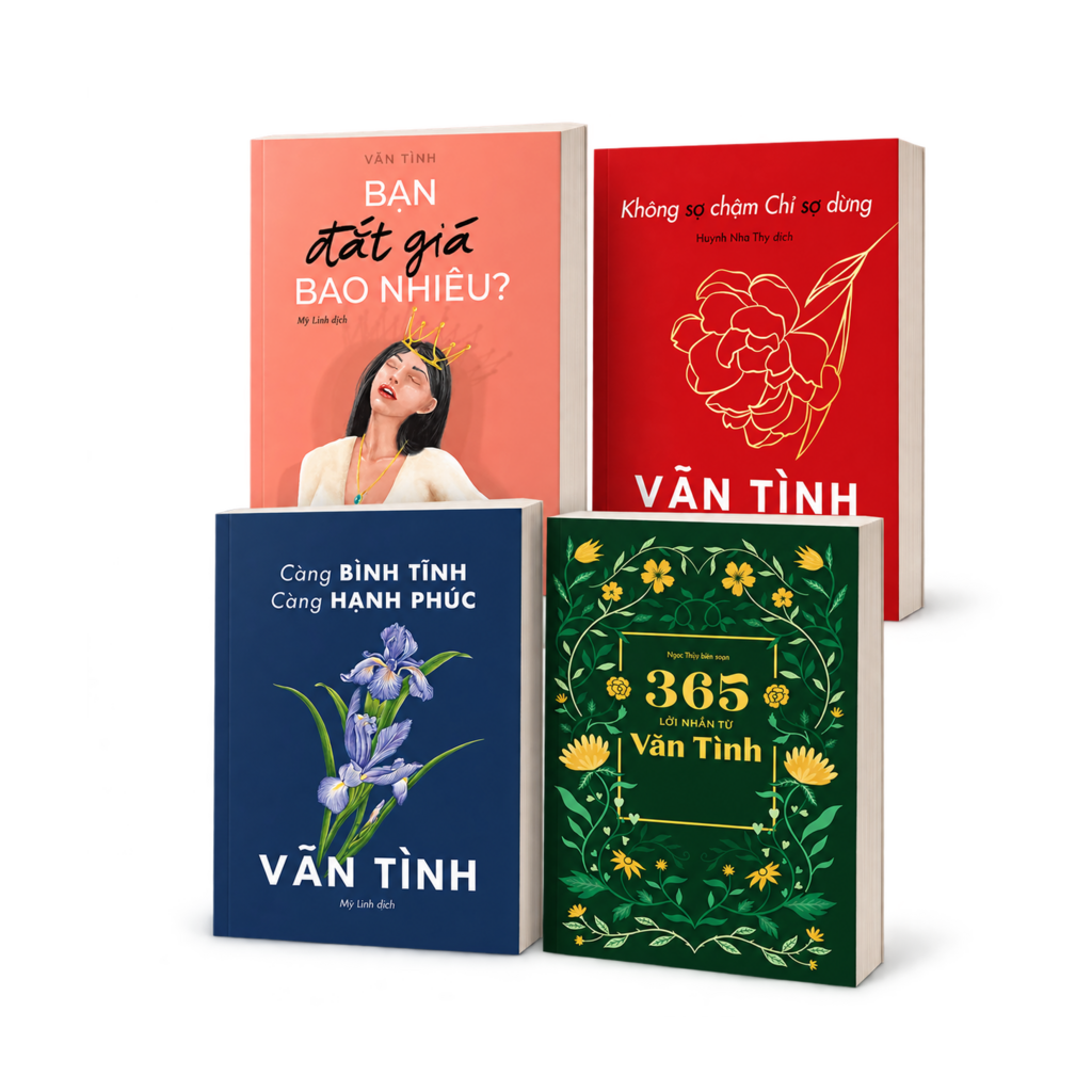 Combo 4 sách hay của Vãn Tình
