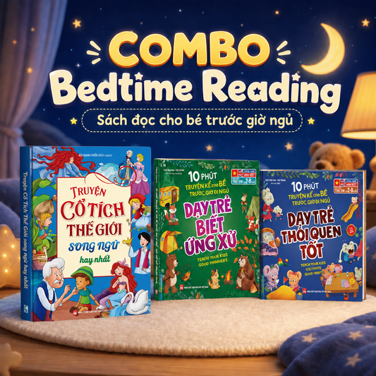 COMBO Bedtime Reading - Bộ sách đọc cho bé trước giờ ngủ