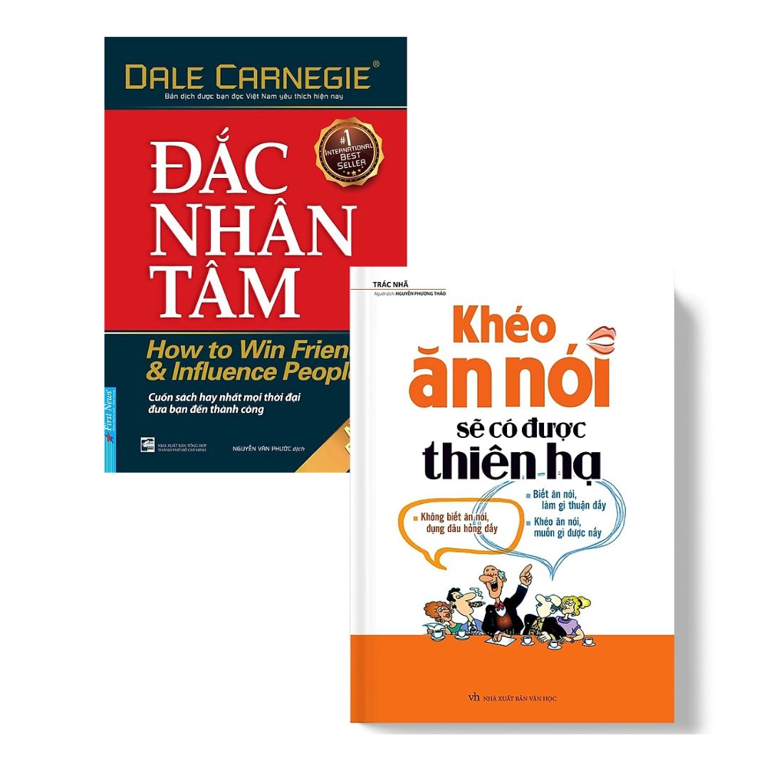 Combo Đắc Nhân Tâm + Khéo Ăn Nói Sẽ Có Được Thiên Hạ