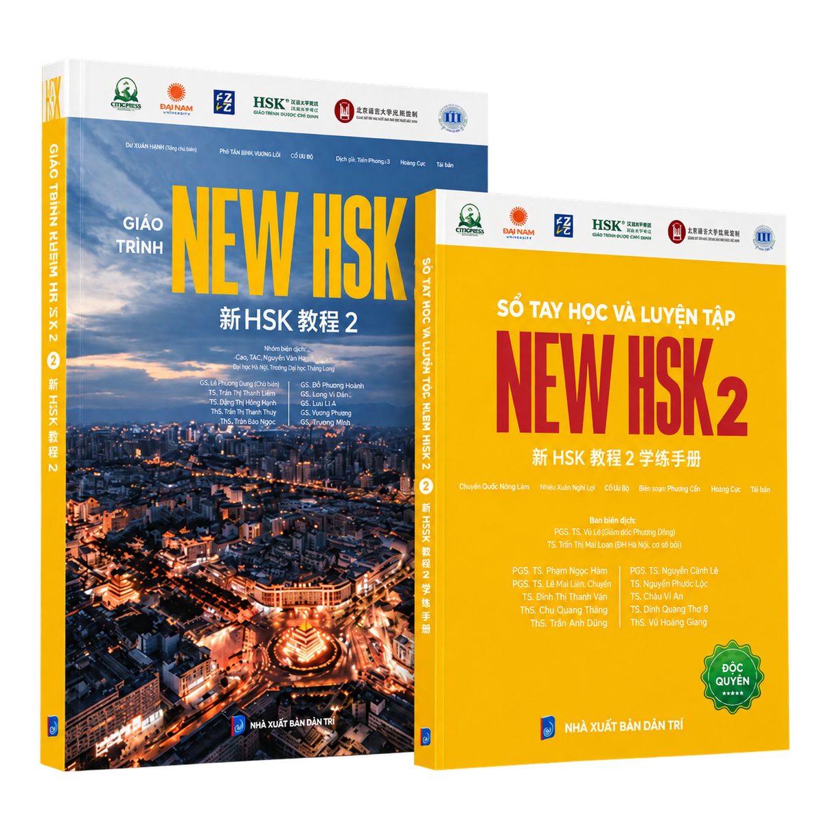Combo Giáo Trình New HSK 2 và Sổ Tay New HSK 2