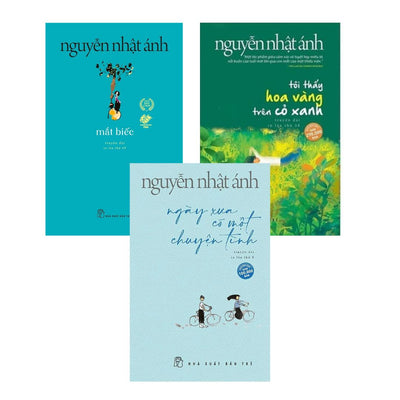 Combo Nguyễn Nhật Ánh: Mắt Biếc + Tôi Thấy Hoa Vàng Trên Cỏ Xanh + Ngày Xưa Có Một Chuyện Tình