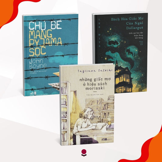 COMBO: Chú Bé Mang Pyjama Sọc + Bách Hóa Giấc Mơ Của Ngài Dollargut + Điều Kỳ Diệu Của Tiệm Tạp Hóa Namiya + Những Giấc Mơ Ở Hiệu Sách Morisaki