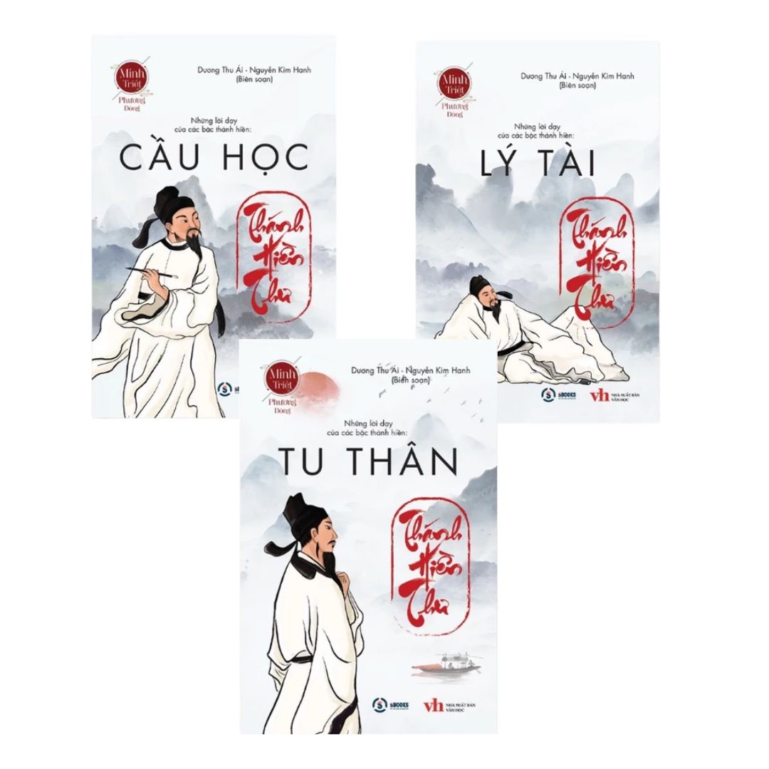 [Pre-order] Combo 3 Cuốn Thánh Hiền Thư: Cầu Học + Lý Tài + Tu Thân