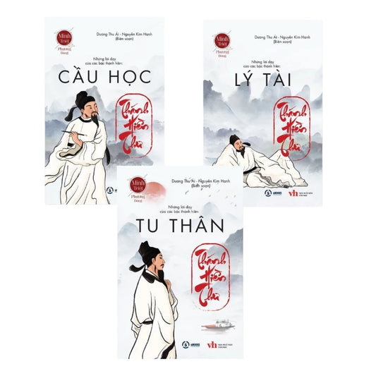 [Pre-order] Combo 3 Cuốn Thánh Hiền Thư: Cầu Học + Lý Tài + Tu Thân