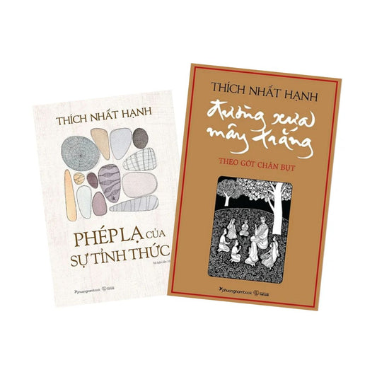 Combo sách hay về Phật Giáo và chánh niệm của thầy Thích Nhất Hạnh