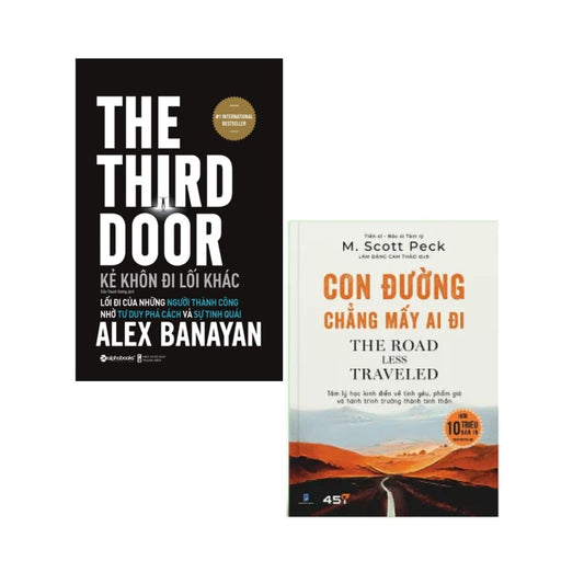 Combo Kẻ Khôn Đi Lối Khác (The Third Door) + Con Đường Chẳng Mấy Ai Đi