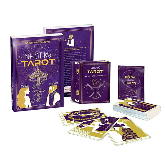 [Pre-order] COMBO TỰ HỌC TAROT: Sách Nhật ký Tarot + Bộ Bài & Sách Hướng Dẫn