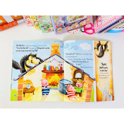 [Pre-order] Combo 6Q Truyện Tranh - Truyện Cổ Tích Kinh Điển