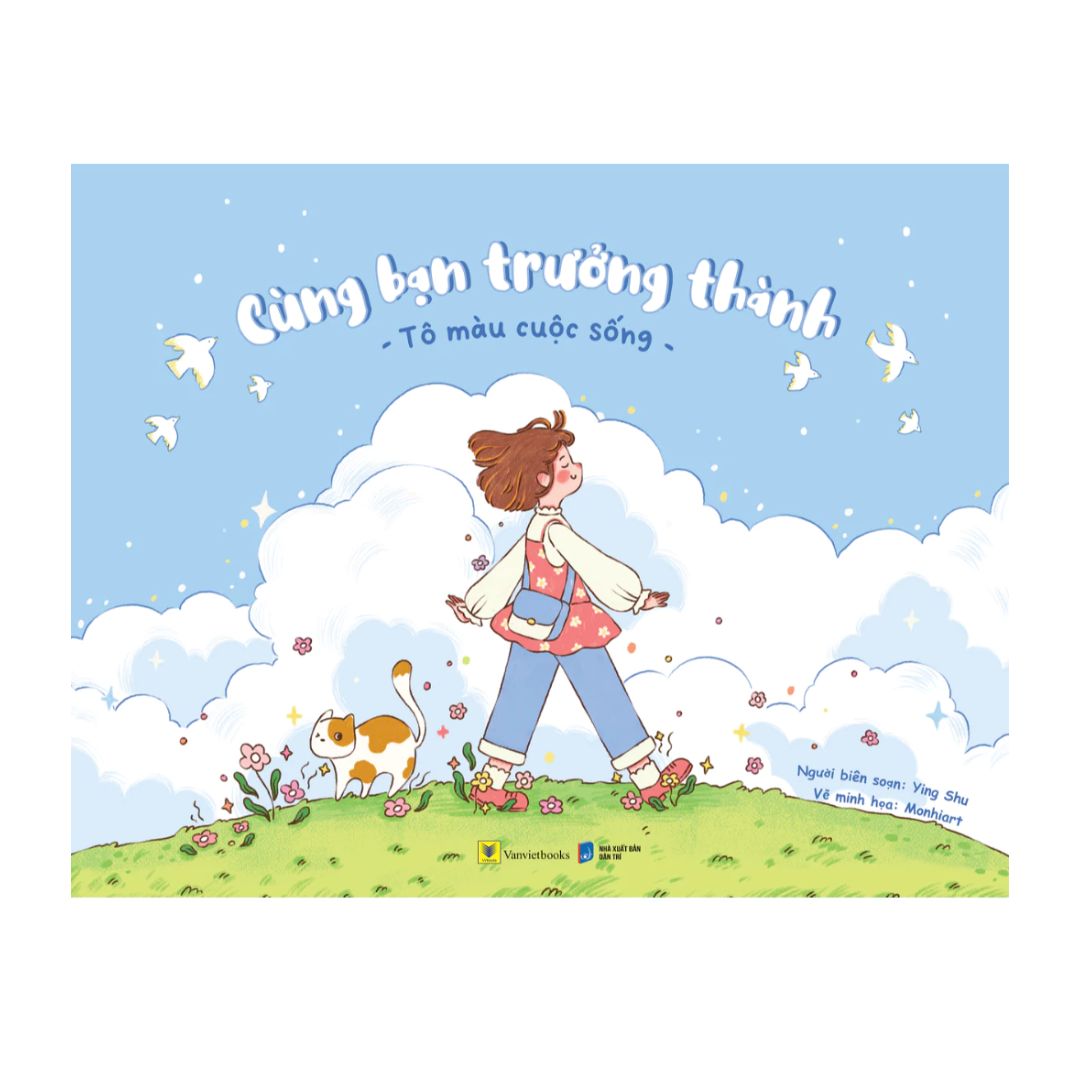 [Pre-order] Cùng Bạn Trưởng Thành (Sách tô màu)