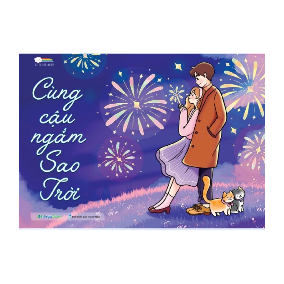 [Pre-order] Cùng Cậu Ngắm Sao Trời (Sách tô màu)