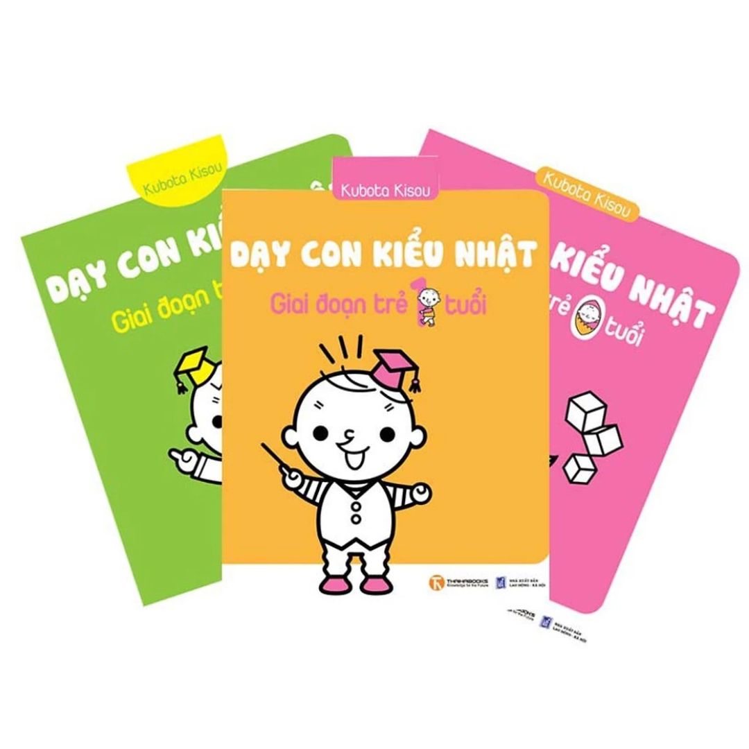 [Pre-order] Dạy Con Kiểu Nhật (Trọn bộ 3 cuốn)