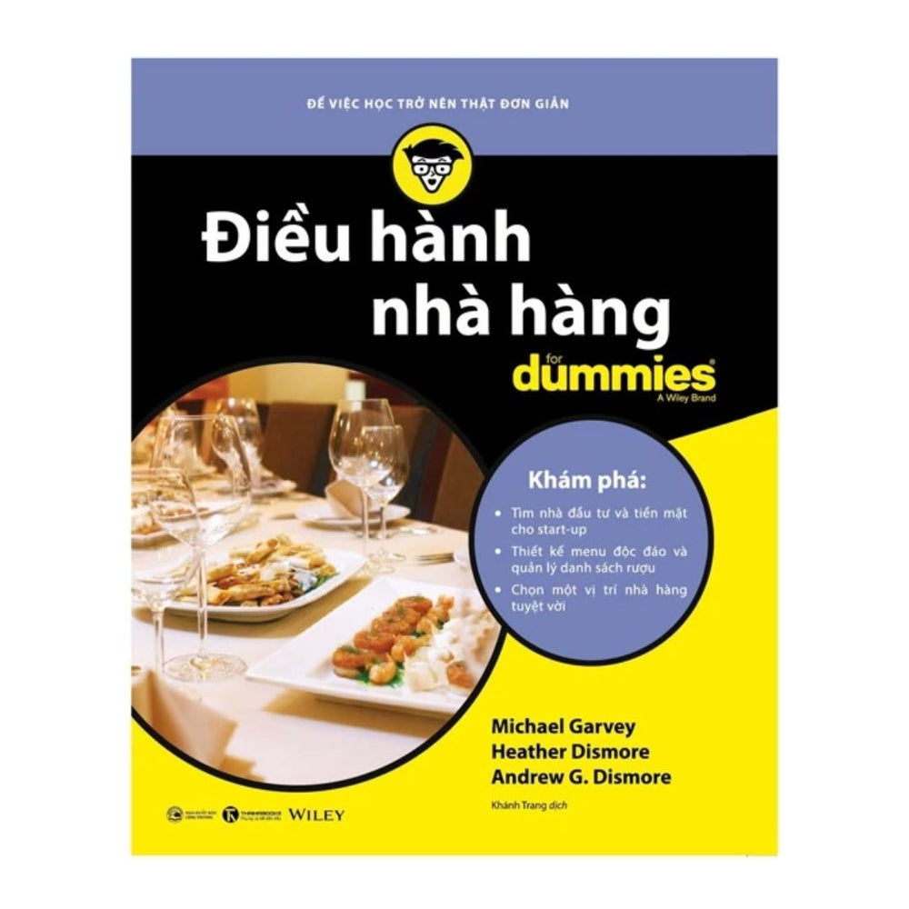 [Pre-order] Điều Hành Nhà Hàng For Dummies