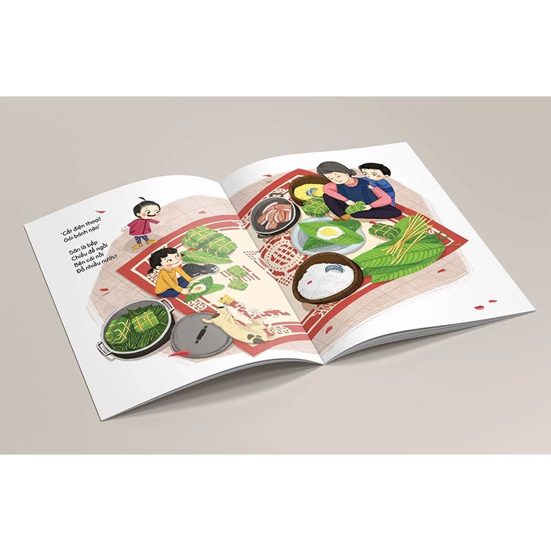 [Pre-order] Đúng là Tết! - This is Tết! (Tranh truyện Tết song ngữ Việt Anh)