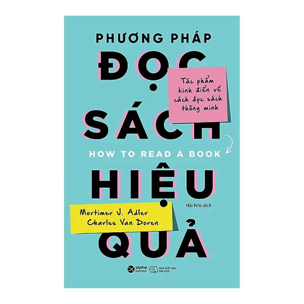 [Pre-order] Phương Pháp Đọc Sách Hiệu Quả