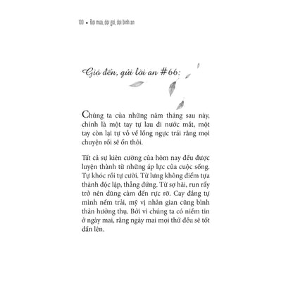 [Pre-order] Đợi Mưa, Đợi Gió, Đợi Bình An