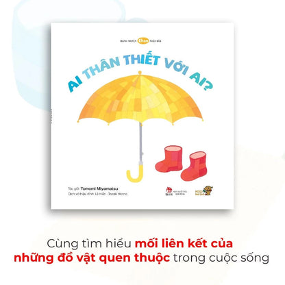 [Pre-order] Combo 4Q Ehon Bé Học Đồ Vật (1-3 tuổi)