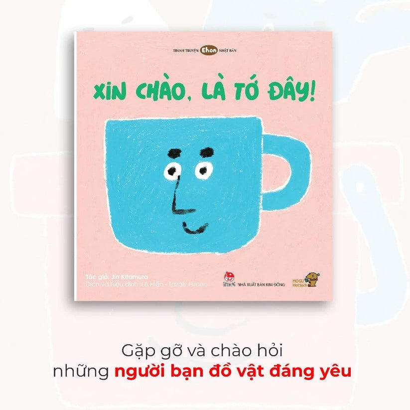 [Pre-order] Combo 4Q Ehon Bé Học Đồ Vật (1-3 tuổi)