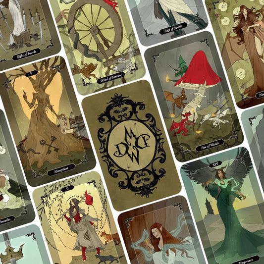 [Pre-order] Dark Wood Tarot (Bộ Bài & Sách Hướng Dẫn)